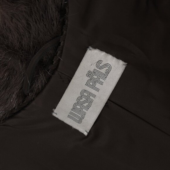 Wasa Päls (Sweden) Vintage, 1970s, Muskrat Fur - Picture 8 of 11
